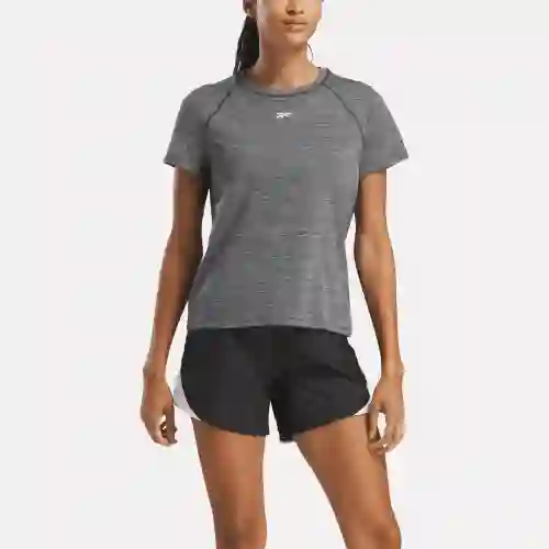 Reebok Camiseta Id Train Tee Manga Corta de Mujer Negro Talla S