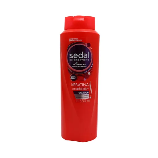 Shampoo Sedal Keratina Con Antioxidante 650 Ml
