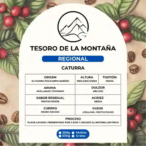 Café Regional Nariño 500g