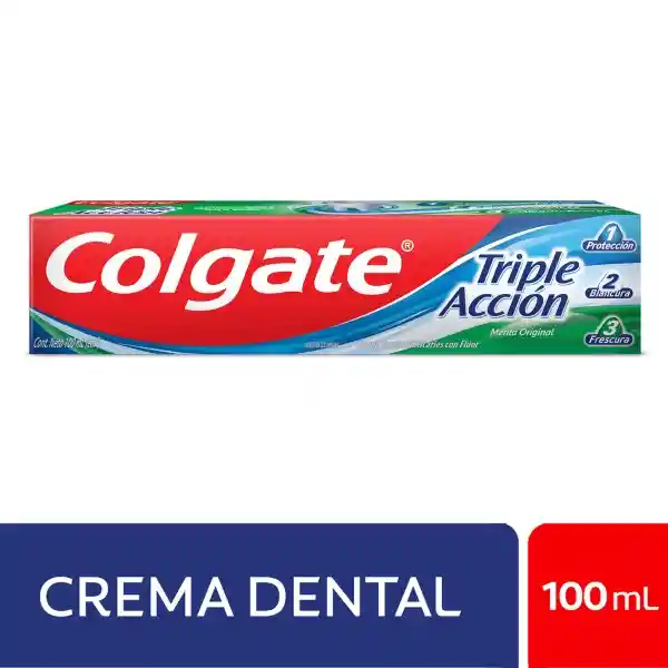 Crema Dental Colgate Triple Acción 100 cc