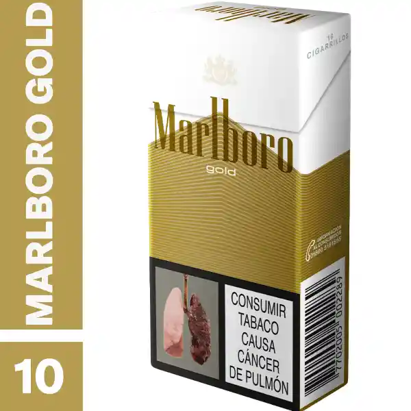 Marlboro Gold​ x 10 Cigarrillos