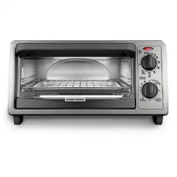 Black & Decker Horno Tostador 4 Rebanadas TO1322SBD