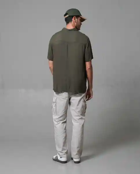 Pantalón Hombre Crudo Talla 38 163G003_CRU134403 Rifle