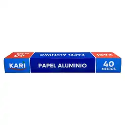 Kari Papel Aluminio 40 m