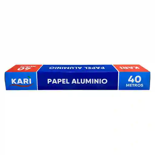 Kari Papel Aluminio 40 m