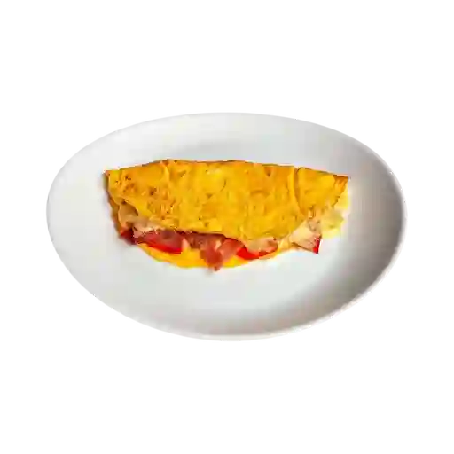Omelette Jamón y Queso Fundido