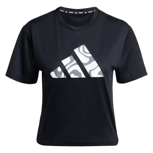Adidas Camiseta Run It Bl Tee Correr Mujer Negro Talla S