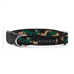 Kinky Collar Negro Camo Verde Huesos 2 M