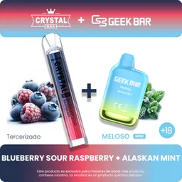 Combo 3 Geek Bar Mini + Crystal Vape