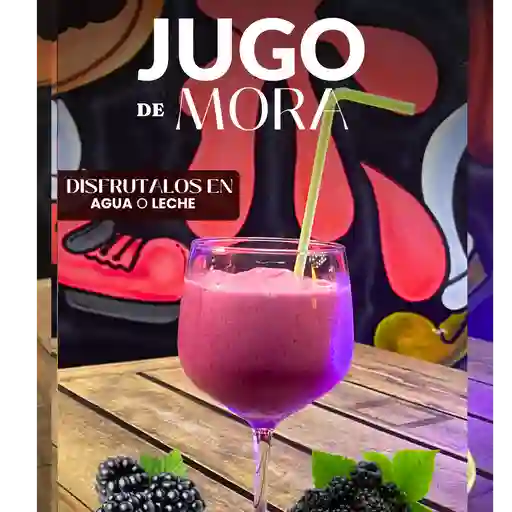 Jugo de mora