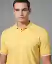 Camisa Tipo Polo Hombre Amarillo Talla L 190G001 Rifle