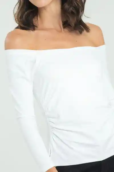 Top Amalfi Color Blanco Crudo Talla M Ragged
