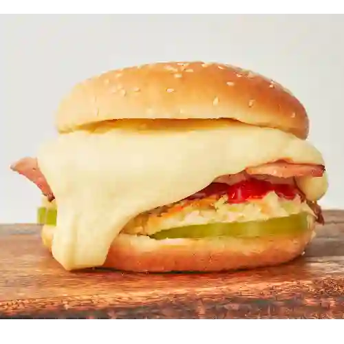 Hamburguesa Queso Tocineta