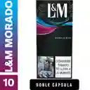 L&M Purple​ x 10 Cigarrillos