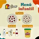 Menú Infantil | Pizzas