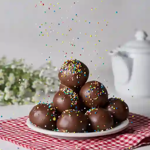 Trufas de brownie