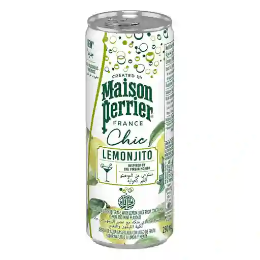 Perrier Agua Saborizada Lemonjito Con Gas