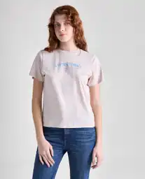Camiseta Mujer Beige Talla M 609G090_BEI131107 Americanino