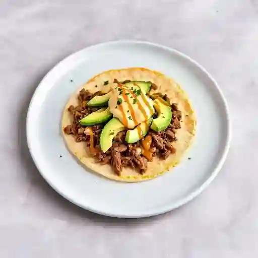 Arepa Carne Desmechada