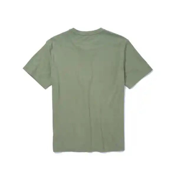 Camiseta Hombre Verde Talla X-SMALL American Eagle