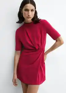 Vestido Hannah Fucsia Talla XL Mujer Mango