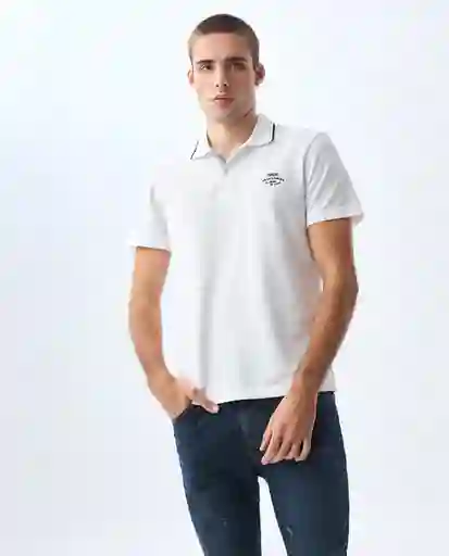Camiseta Hombre Blanco Talla XL 801G005_BLA110601 Americanino
