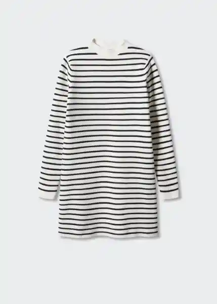 Vestido Titus Crudo Talla S Mujer Mango