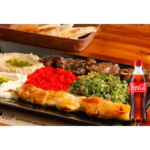 Combo Beirut Mixto Contiene : + Cocacola Orig 400ml