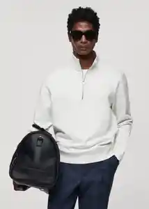 Buzo Sudadera Winne Crudo Talla XXL Hombre Mango