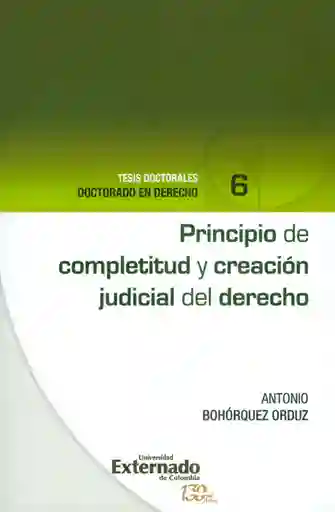 Principio de Completitud y Creación Judicial Del Derecho