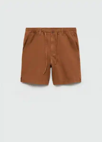 Bermuda Sada Terracota Talla 42 Hombre Mango