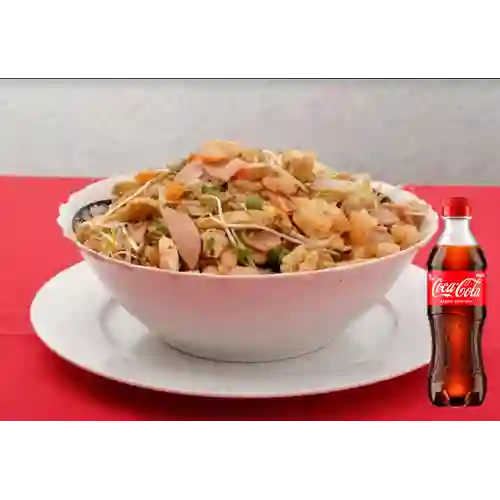 Combo Arroz Chino Chow Fan + Coca Cola Original 400 ml