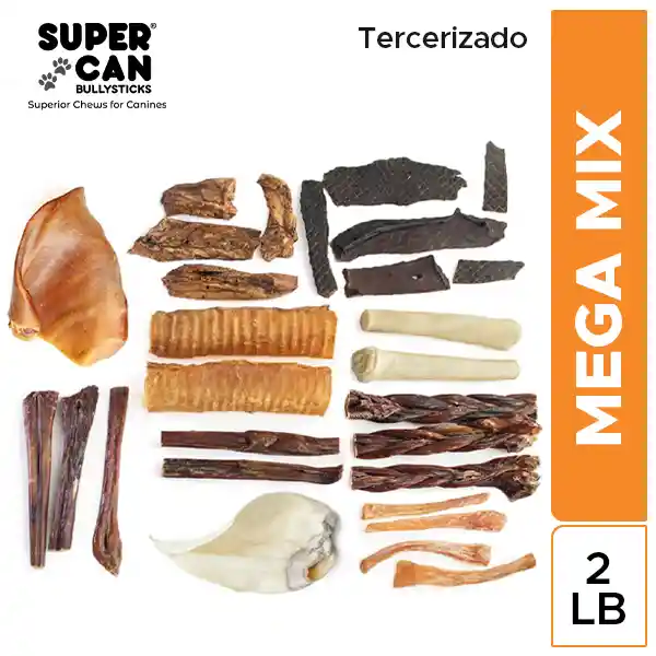 Super Can snack para perro Mega Mix