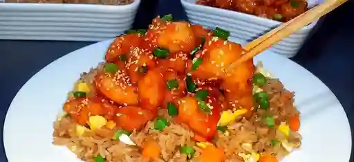Arroz Chino y Agridulce