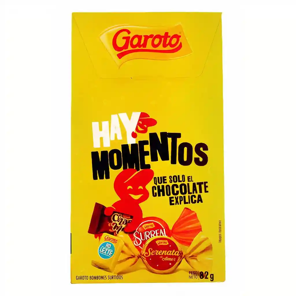 Garoto Bombones de Chocolate Sabores Surtidos