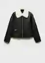 Chaqueta Zlata Negro Talla S Mujer Mango