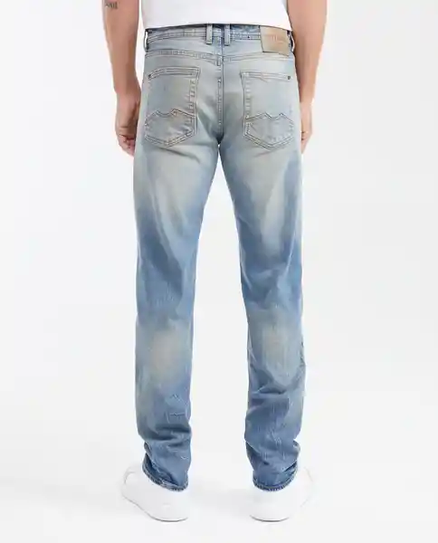 Jean Straight-Morrison Azul Francés Medio Talla 32/32 Chevignon