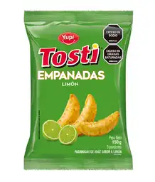 Tosti Pasabocas Empanadas Sabor a Limón