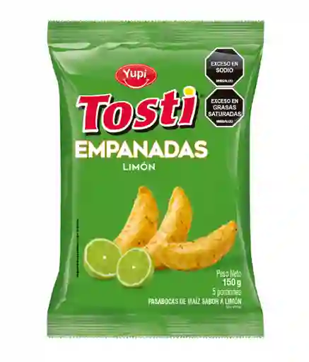 Tosti Pasabocas Empanadas Sabor a Limón