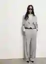 Blazer Americana Bowery Gris Talla S Mujer Mango