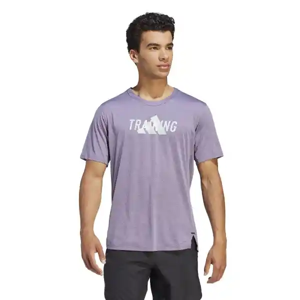 Adidas Camiseta D Wogfx Tee Hombre Morado Talla L IL1391