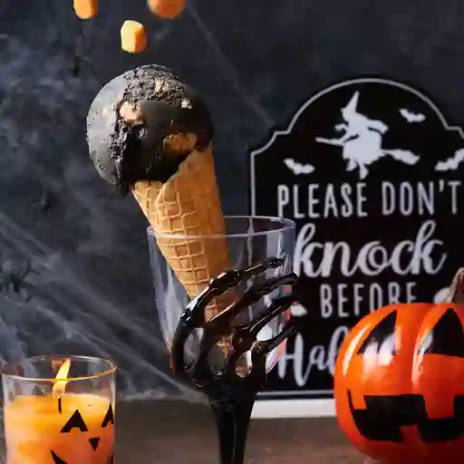 Helado noche de calabazas