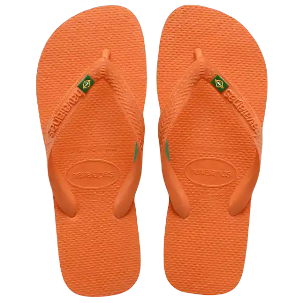 Sandalias Brasil Naranja Begonia Talla 42 4000032 Havaianas