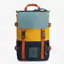 Topo Designs Mochila de Aventura Rover Navy/Mustard 10 L