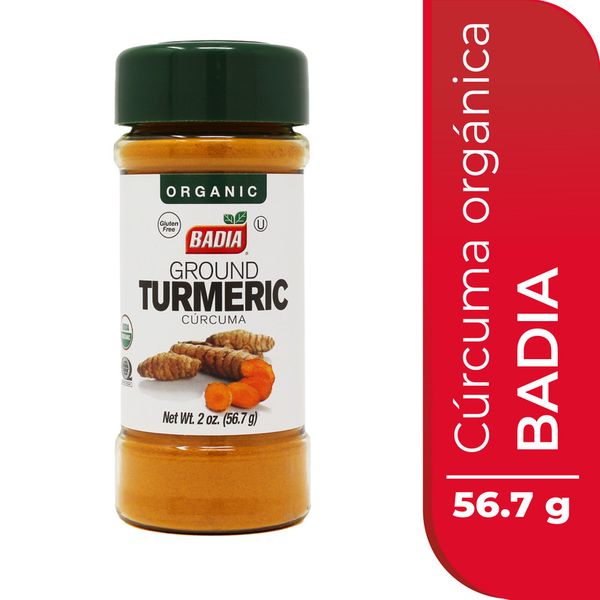 Badia Especia Cúrcuma Orgánica 57 g