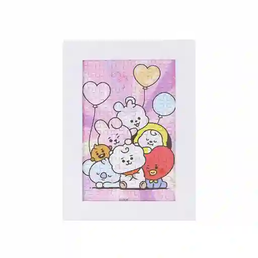 Rompecabezas Enmarcado de Serie Bt21 Miniso
