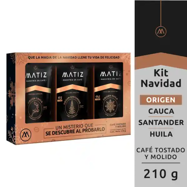 Matiz Kit Café de Origen Surtido