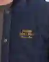 Chaqueta Bomber Denim Ult Azul Clásico Oscuro Talla S Chevignon