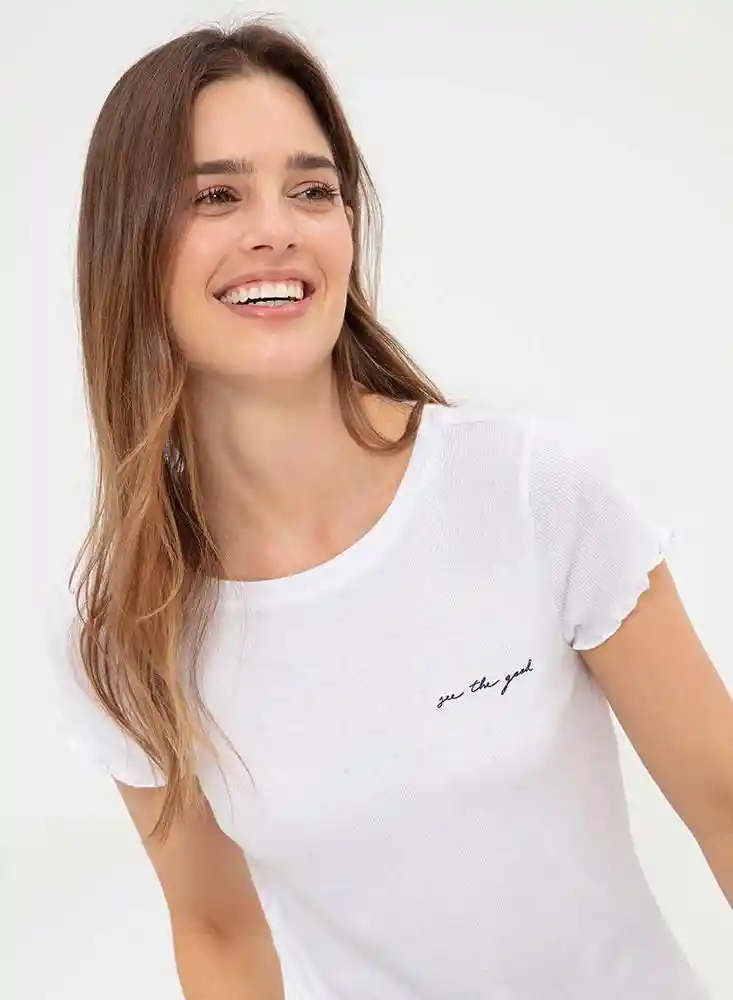 Pijamas Camisetas Lefro Tshirt M - Blanco900