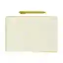 Set Libreta Elástico + Lápiz Amarillo Diseño 0010 Casaideas